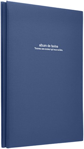 ナカバヤシ フエルアルバムDigio ドゥファビネ ビス式/A4サイズ ダークブルー アH-A4D-161-DB