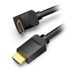 &nbsp;メーカー&nbsp;VENTION&nbsp;商品カテゴリ&nbsp;PCケーブル＞HDMIケーブル&nbsp;発送目安&nbsp;1週間以内に発送予定&nbsp;お支払方法&nbsp;銀行振込・クレジットカード&nbsp;送料&nbsp;送料無料&nbsp;特記事項&nbsp;&nbsp;その他&nbsp;[HDMIケーブル]【商品詳細】ブランド:VENTION、色:ブラック、インターフェイス:HDMI2.0、インターフェイス技術:金メッキ、解像度:4K@60Hz、コンダクター:錫引き銅コア、シェル:PVC、シールド:アルミホイル+メッシュ、ジャケット:PVC、AWG:30AWG、OD:7.4mm、長さ:1.5m/2m/3m、保証:1年、パッケージ:PEバッグ ◆ 【AAR】HDMI 直角ケーブル 90°折れ Black/VENTION