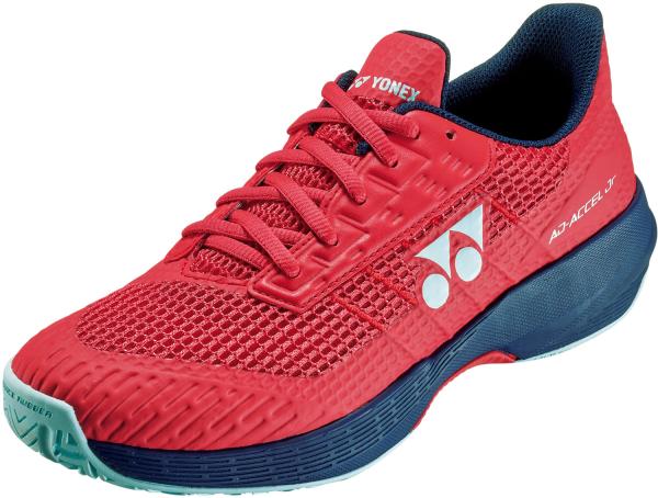 YONEX ヨネックス パワークッションアドアクセルジュニアAC (SHTAAJA) [色 : サンセットレッド] [サイズ : 25.0]