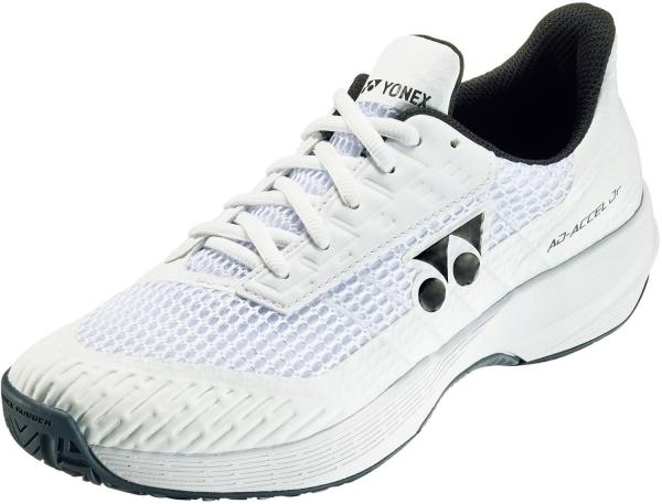 YONEX ヨネックス パワークッションアドアクセルジュニアAC (SHTAAJA) [色 : ホワイト] [サイズ : 23.5]