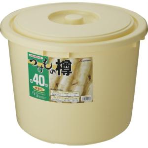 RISU リス ポリエチレン つけもの樽 S40型(押し蓋付) 47300 1個