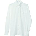 アイトス 長袖ニットボタンダウンシャツ(男女兼用) ホワイト SS 7853-001-SS 1着