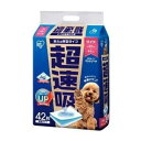 IRISOHYAMA アイリスオーヤマ 超速吸ペットシーツ ワイド42枚 CSPS-42W【入数:4】(4)