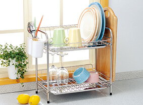 エポラス フルーラ パイプ式二段水切りバスケット FU-02P 2609606