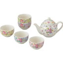ホームアプライアンス ピュアローズ ポット茶器セット T‐1066