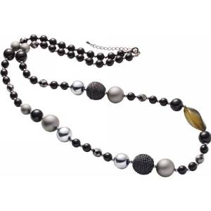 チヤタニジユーリー カラーロングネックレス / ブラック / ES−25N／BL 【14-8276-760】