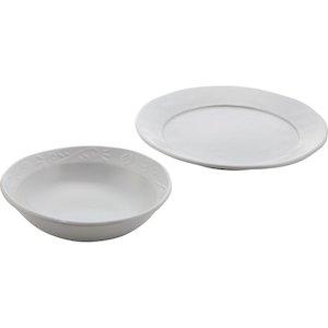 波佐見焼 ナチュラルカラー スープ＆サラダボウル ホワイト 004-072M