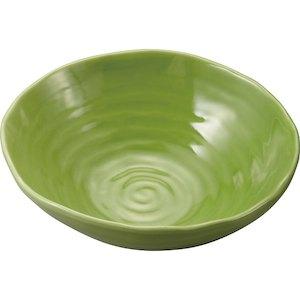波佐見焼 ナチュラルカラー サラダボウル グリーン 004-170M