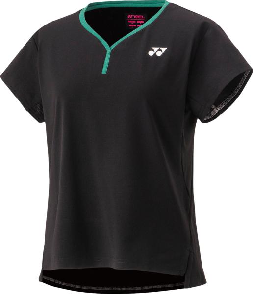 YONEX ヨネックス ウィメンズゲームシャツ (20837) [色 : ブラック] [サイズ : L]