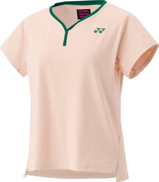 YONEX ヨネックス ウィメンズゲームシャツ (20837) [色 : ピンクベージュ] [サイズ : M]