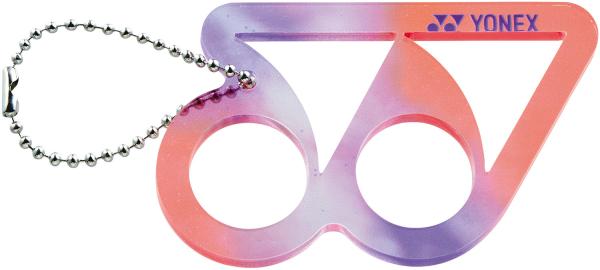 YONEX ヨネックス ロゴキーホルダー (AC506) [色 : レッド]