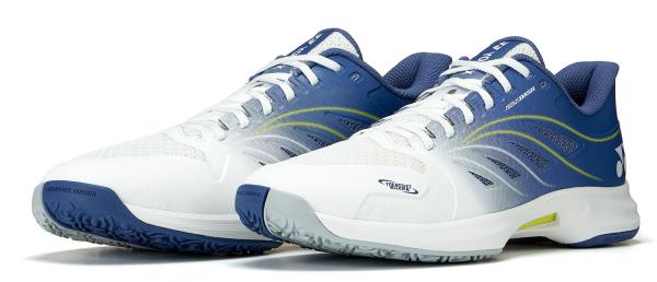 YONEX ヨネックス パワークッションエアラスダッシュ5GC (SHTAD5GC) [色 : ホワイト/ネイビー] [サイズ : 27.0]