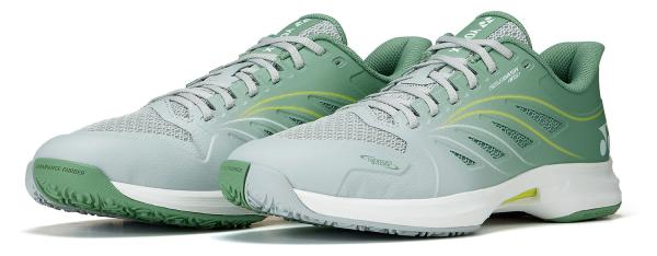 YONEX ヨネックス パワークッションエアラスダッシュ5WGC (SHTAD5WG) [色 : グレー/ペールグリ] [サイズ : 26.5]