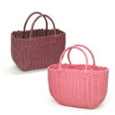 村田屋産業 PPカゴバッグミドルサイズ【Pink】