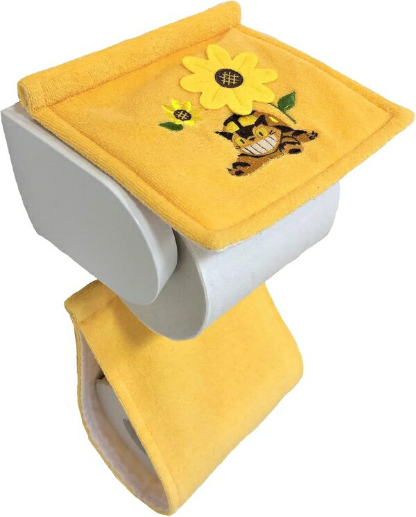 センコー(Senko) センコー となりのトトロ 花のバス停 ペーパーホルダーカバー イエロー 667976 (1375707)