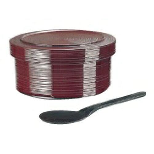 福井クラフト(Fukui Craft) 福井クラフト 5人ロクロ目飯器エビ茶:(蓋親杓子付 39171330 (1875458)