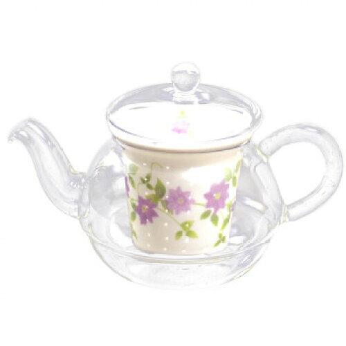 東洋セラミックス(Toyo Ceramic) 有田焼 セランドグラス おしゃれポット クレマチス 300cc KA-200 (112..