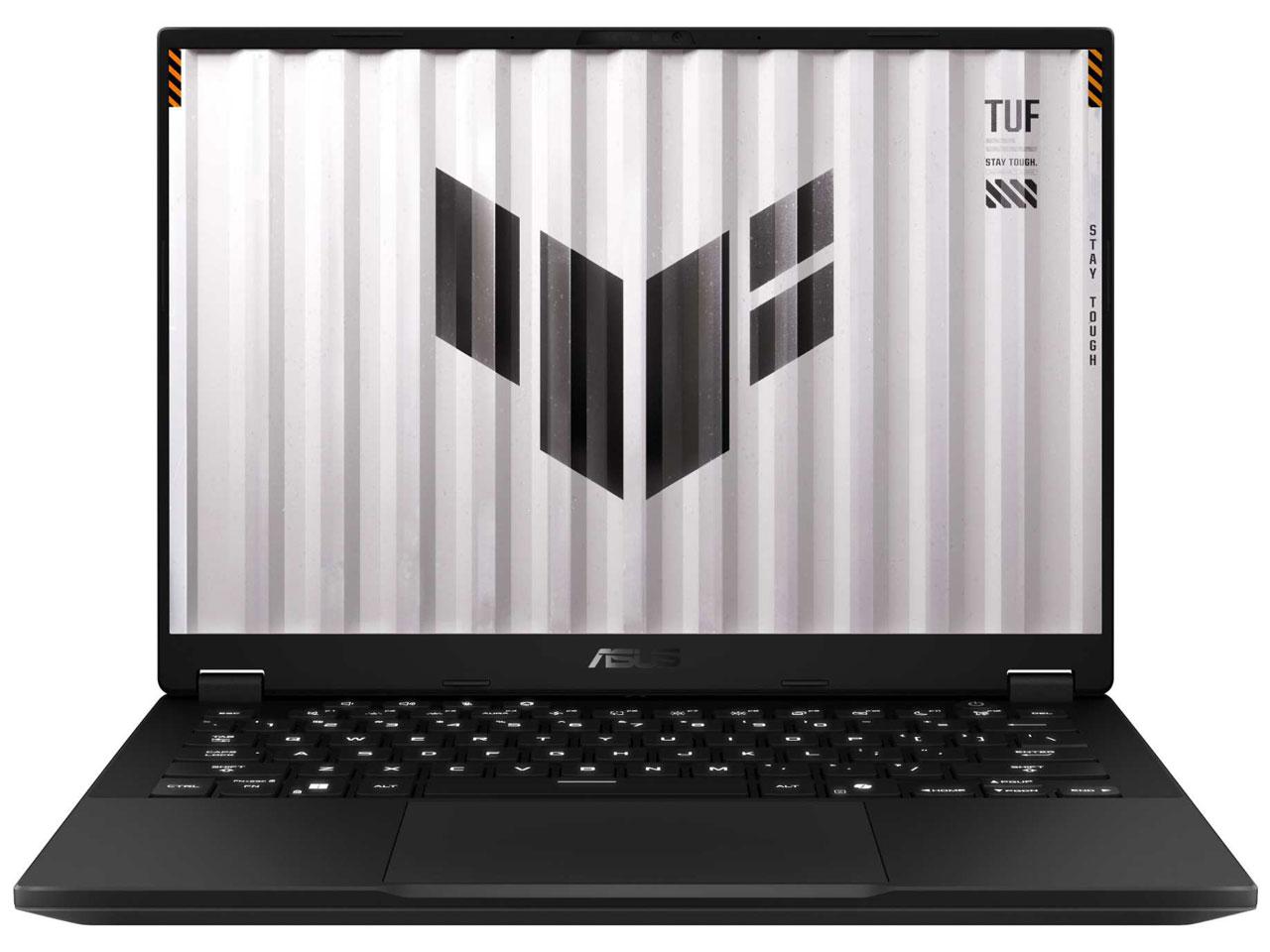 ASUS エイスース FA401KM-AI7R5060 ASUS ノートPC TUF Gaming A14 FA401KM Windows 11 Home 14.0型（インチ） Ryzen メモリ32GB SSD 1TB 2560×1600 Webカメラ有り Bluetooth v5.4 Office無し 1.0～1.5kg グレー系