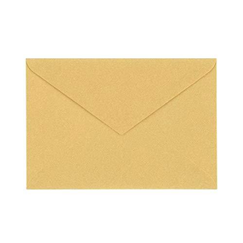 竹尾 PAPER PALETTE(ペーパーパレット) 洋2封筒 スタードリーム ゴールド 50枚 1742230 (1625702)