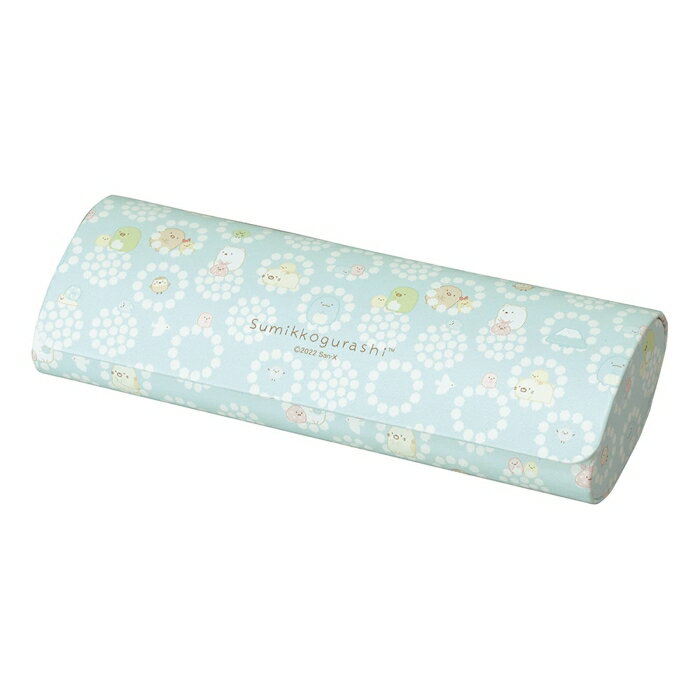 【在庫限即納】パール(Pearl) 眼鏡ケース すみっコぐらし 水色 ハード マグネット式 すみっコーデ 201430