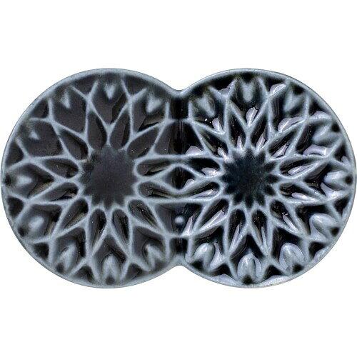 みのる陶器(Minorutouki) 【箸置き 夜澄】 ダリア 瑠璃紺[日本製 美濃焼 食器 箸置き] (a09454965583052678)【入数:10】