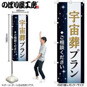 NOBORIYA のぼり屋 ☆G_のぼり GNB-6658 宇宙葬プラン ご相談 C (GNB-6658)