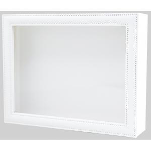 アプラス フェイクレザーボックス長方形 レザー調ボックス アレンジ資材 ディスプレイ資材 ギフト資材 (FC-761)