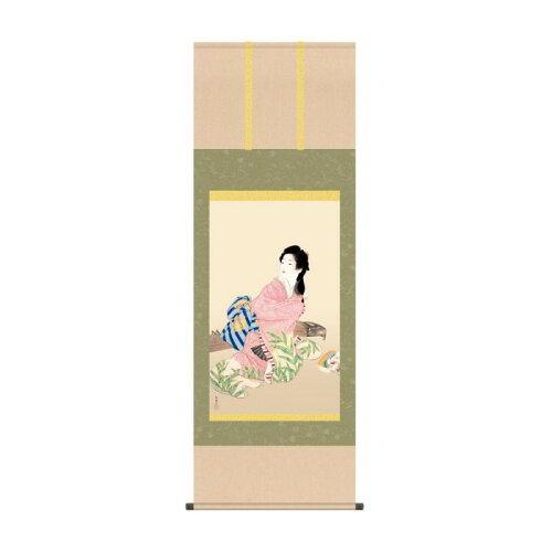 Other - COMOLIFE コモライフ 掛軸 上村松園娘深雪 54.5×153cm KZ2G9-022 (2167484)