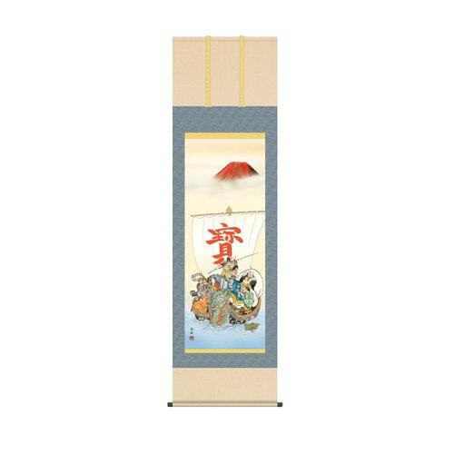 Other - COMOLIFE コモライフ 掛軸 森田翔輝 七福神 54.5×190cm KZ2D1-037 (2167606)