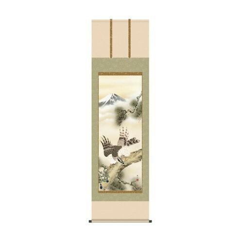 Other - COMOLIFE コモライフ 掛軸 鈴村秀山一富士二鷹三茄子 54.5×190cm KZ2D4-030 (2167617)