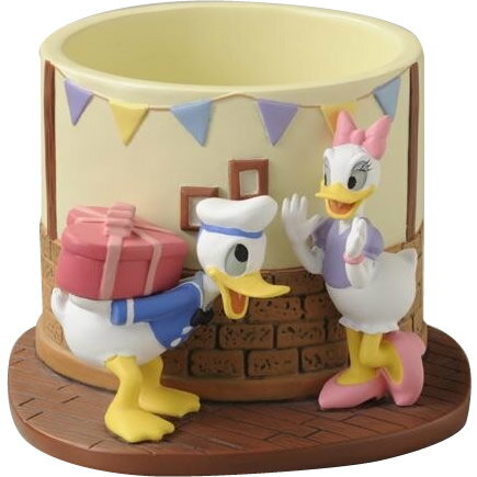 セトクラフト (ka848)プランター(パーティー) ドナルド＆ディジー