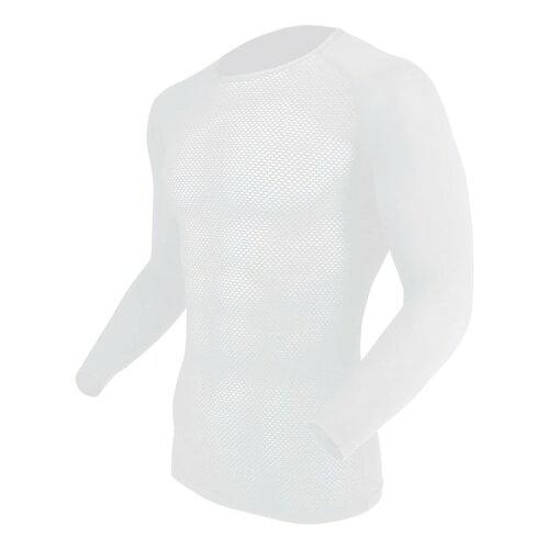 おたふく手袋(Otafuku Glove) オタフク JW-715 UVカットスリーブクルーネックシャツ白 L