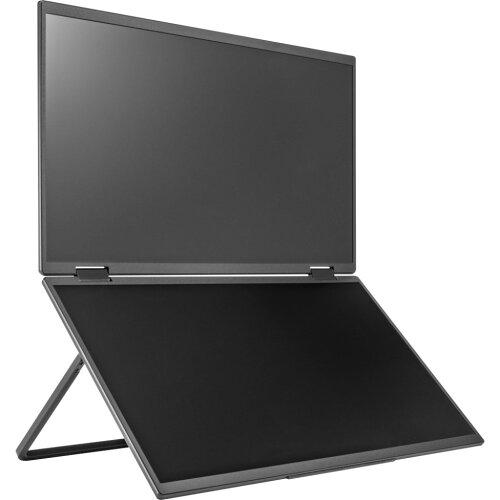 プリンストン 15.6型 2画面 フルHDデュアルモバイルディスプレイ(PTF-M156DS)