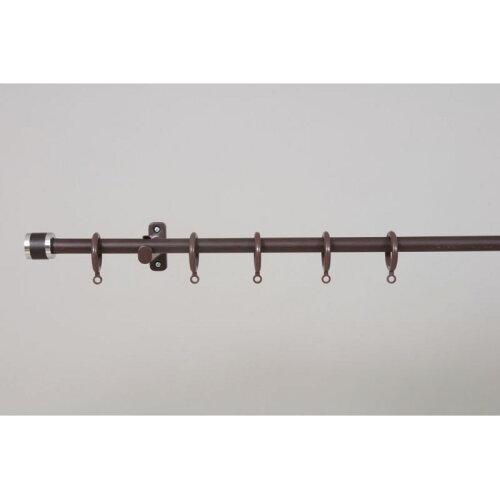 フルネス カーテンレール フェスタ 3.0mシングル 木目ブラウン・I7747 (1380709)