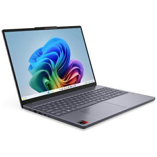 LENOVO レノボ 83N3001KJP Lenovo IdeaPad Slim 3x Gen 10 Windows 11 Home 15.0〜15.5型（インチ） Snapdragon メモリ16GB SSD 512GB 1920×1200 Webカメラ有り Bluetooth v5.4 Office有り(試用版) 1.0〜1.5kg グレー系