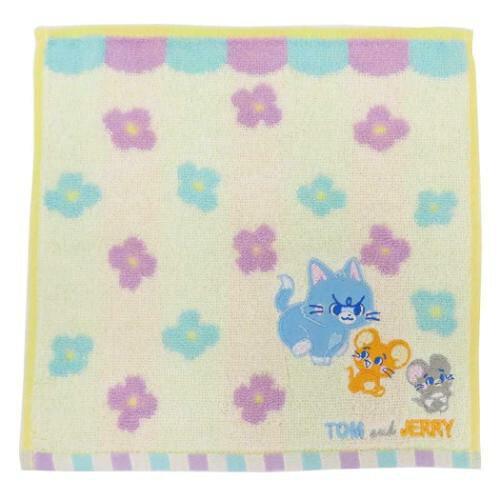 丸眞 トムとジェリー フローラルチェイス ミニタオル (4105100000)【入数:10】