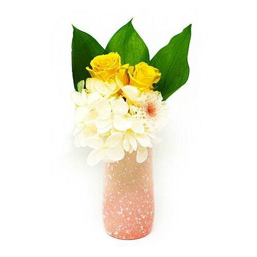 A&K A＆K プリザーブドフラワー 鈴(イエロー 花器なし) AKM-010 (2240818)