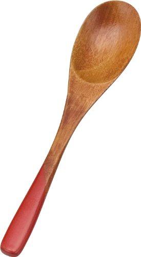 Rakuten - ヤマコー 08523 本漆スプーン(赤柄) 16-351-13