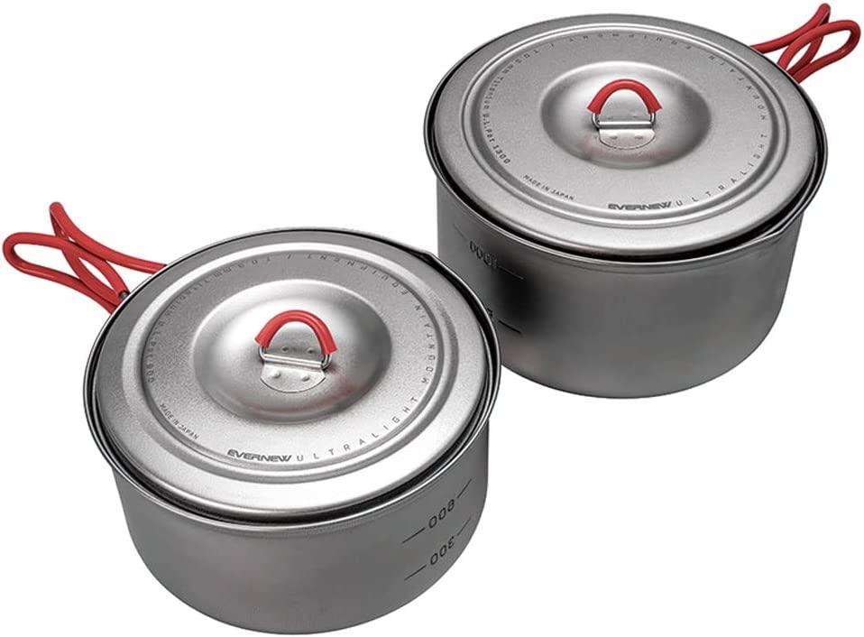 エバニュー(EVERNEW) Ti U.L. Pot 900 + 1300 品番:ECA536