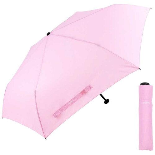ウォーターフロント(Waterfront) New極軽カーボン 折りたたみ傘 ライトピンク U350-0283LP1-BF (1819041)