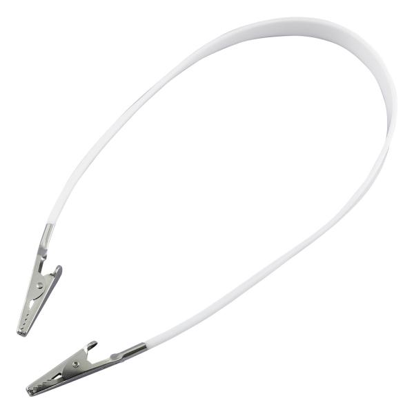 アズワン パステル紙エプロン用クリップ (ホワイト) /8-7734-21