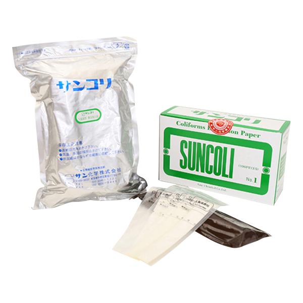 サン化学 サンコリ簡易菌検出紙　（大腸菌群用） 00001 1箱(100枚入)
