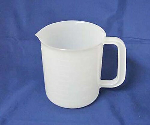 日本メデカルサイエンス PE手付ビーカー　500mL（Ralic） M4-452-02 1個