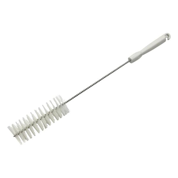 アズワン パイプクリーナー（PBT毛）　500×135×φ50mm　ホワイト ABS-P-50W 1本