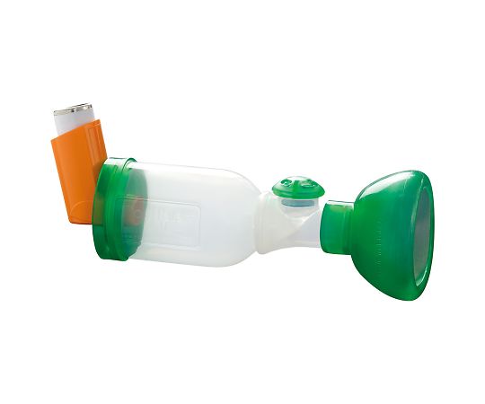 OptimHal(オプティマル) ティップスヘイラー（pMDI用吸入補助器具）　乳児用マスク付