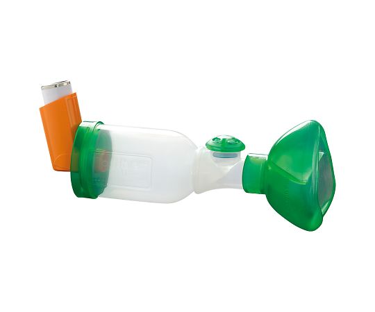 OptimHal(オプティマル) ティップスヘイラー（pMDI用吸入補助器具）　幼児用マスク付