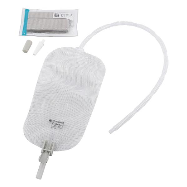 コロプラスト(Coloplast) 外部蓄尿袋 （コンビーンセキュアーレッグバッグ） 350mL 51654 1箱(5枚入)