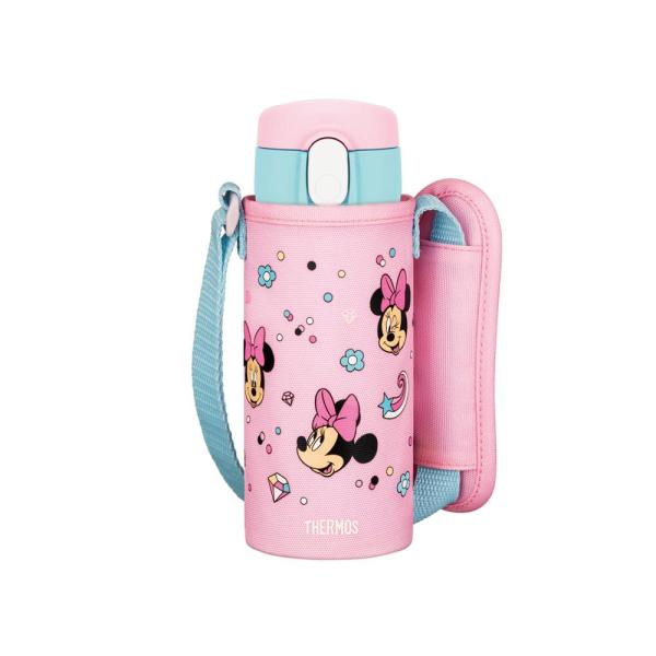 サーモス(THERMOS) FJV400FDSPBL 真空断熱ストローボトル 410ml ピンクブルー FJV-400FDS-P-BL