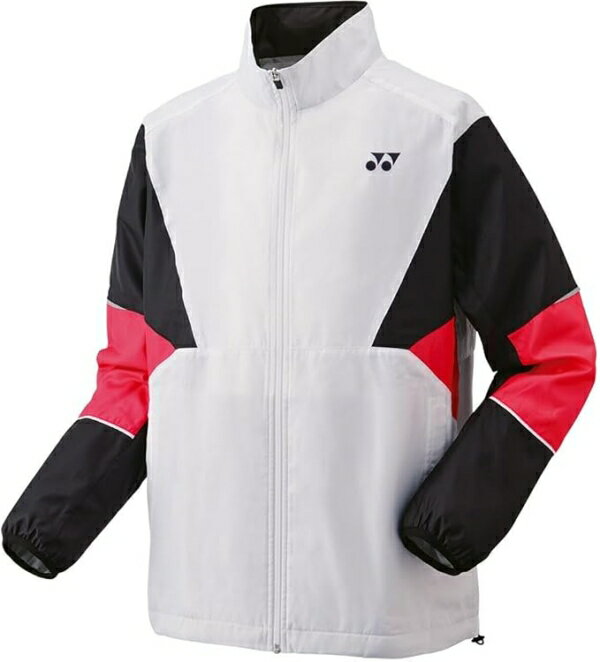 YONEX ヨネックス ユニウラジツキウィンドウォーマーシャツ (70105) [色 : ホワイト/ピンク] [サイズ : S]
