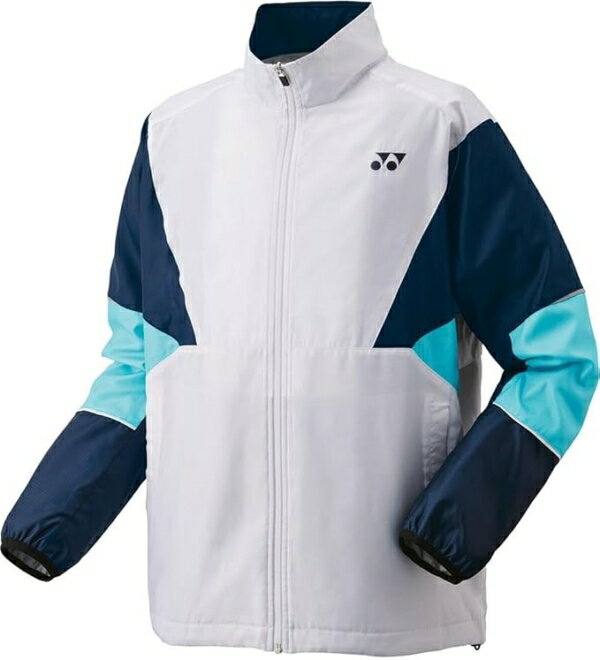 YONEX ヨネックス ユニウラジツキウィンドウォーマーシャツ (70105) [色 : ホワイト/ミント] [サイズ : O]